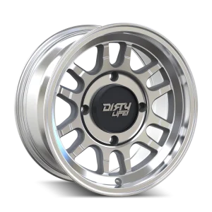 Dirty Life – CANYON SPORT SXS – Polished – 15″x7″ 13mm – Summer Wheels – 9310S-57101M